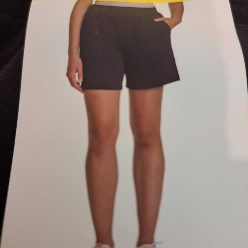 Lazypants Womens Shorts S Charcoal NWT 5in Inseam 1783-182